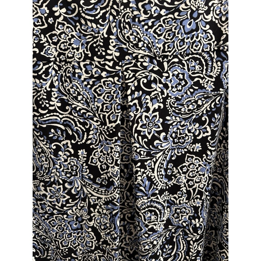 J Jill Wearever Collection Blue Knit Modest Stretch Midi Dress Plus Size 4X - Picture 3 of 8